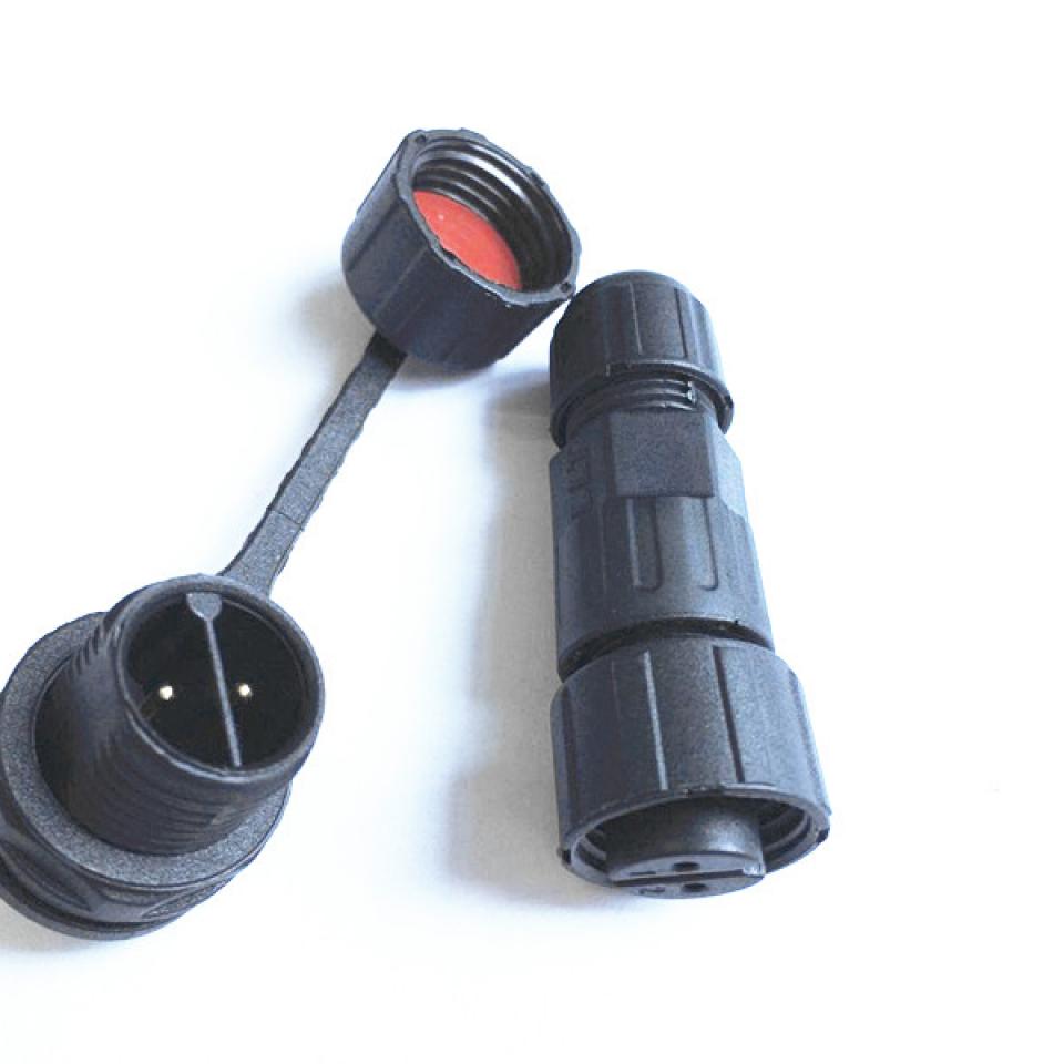  M16 electrical wire IP67 male female panel type waterproof plug for junction box