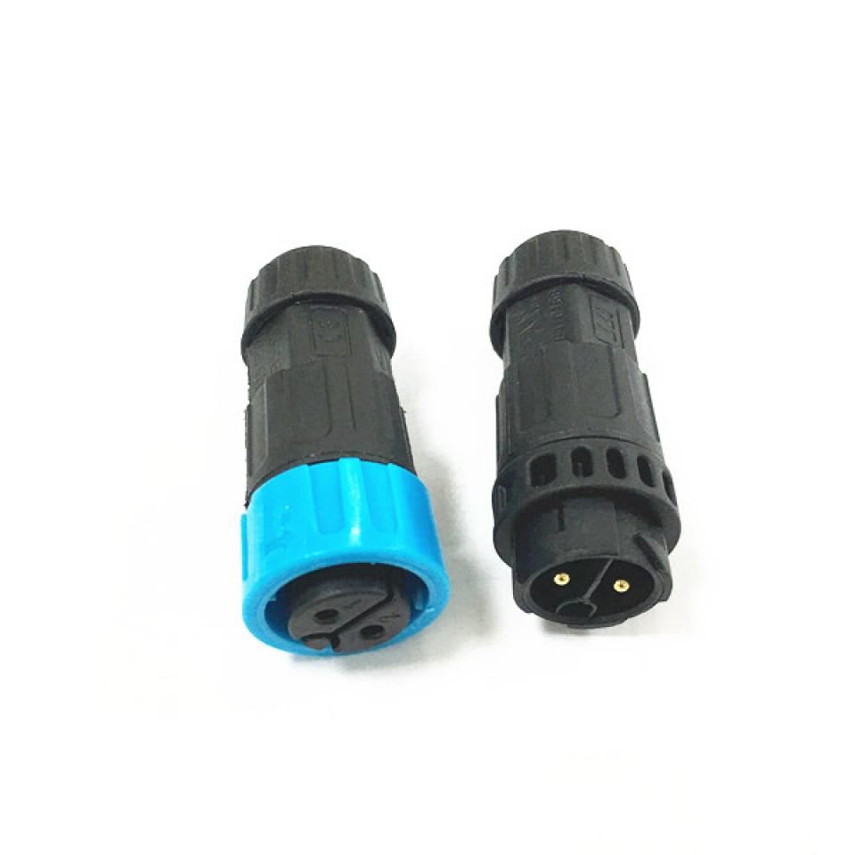 Outdoor Power Cable Joint IP67 Waterproof 2 PIN Quick Lock Connector for Led Lighting